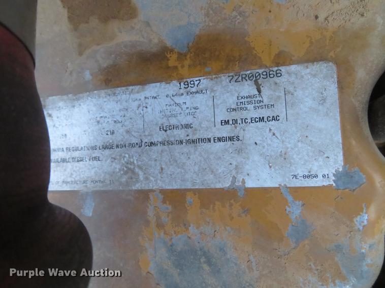 image for item DE5044 1997 Caterpillar 345B L excavator