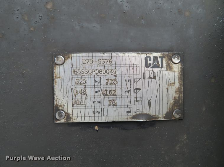 image for item DE5053 2012 Caterpillar TH255 telehandler