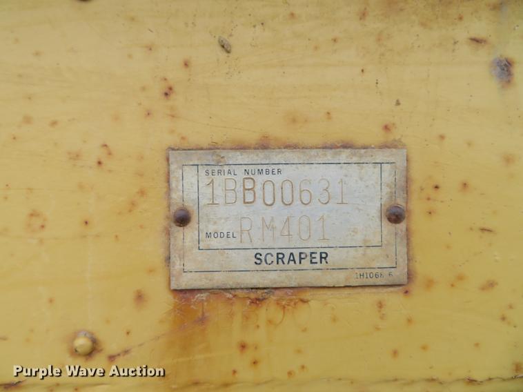 image for item DE5061 1987 Caterpillar 631E conventional scraper