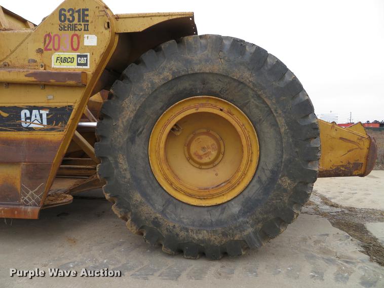 image for item DE5061 1987 Caterpillar 631E conventional scraper