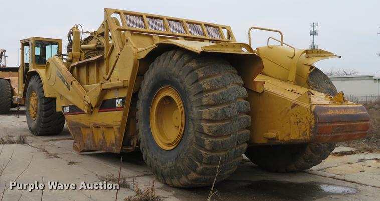 image for item DE5063 1987 Caterpillar 631E conventional scraper