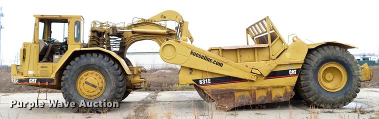 image for item DE5063 1987 Caterpillar 631E conventional scraper