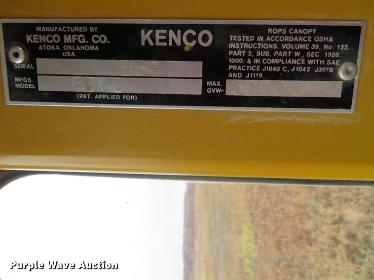 image for item DE5063 1987 Caterpillar 631E conventional scraper