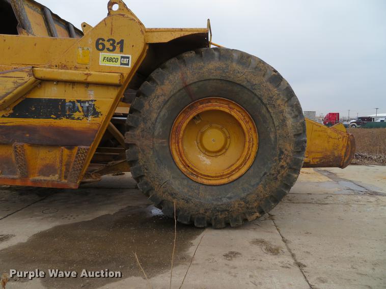 image for item DE5064 1988 Caterpillar 631E conventional scraper