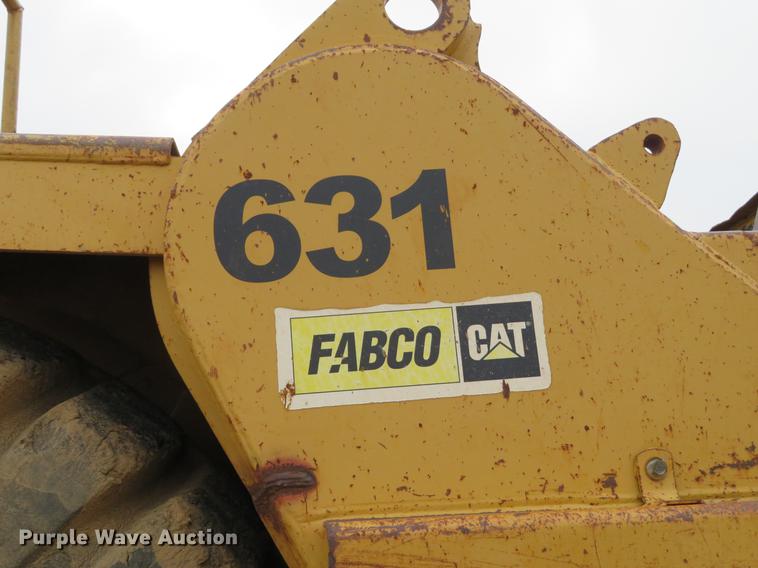 image for item DE5064 1988 Caterpillar 631E conventional scraper