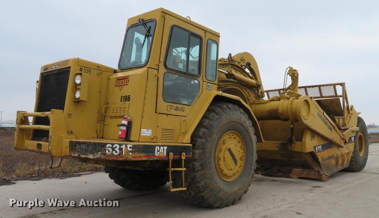 image for item DE5065 1987 Caterpillar 631E conventional scraper