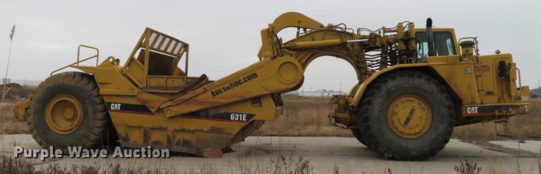 image for item DE5065 1987 Caterpillar 631E conventional scraper