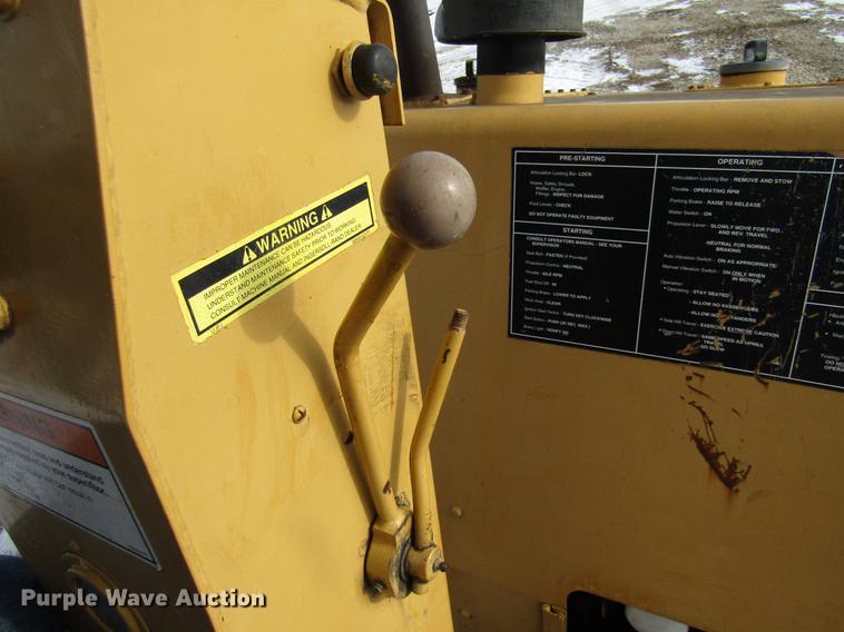 image for item DE5935 1986 Ingersoll Rand DA-30 double drum vibratory compactor