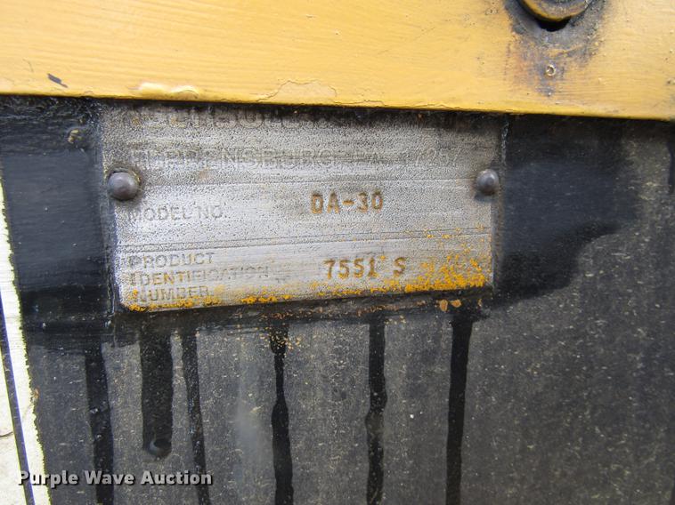 image for item DE5935 1986 Ingersoll Rand DA-30 double drum vibratory compactor