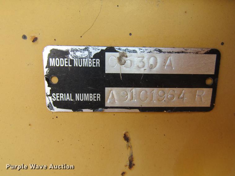 image for item DE5946 Hyster C530A pneumatic roller