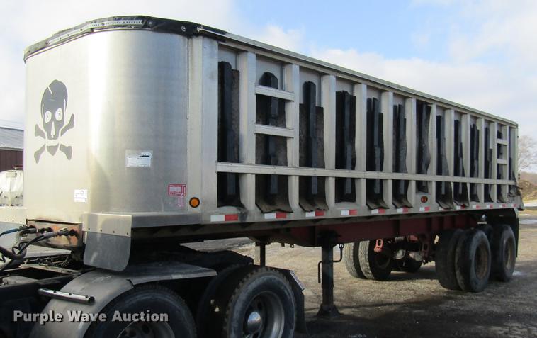 image for item DE5954 1976 Schien end dump trailer