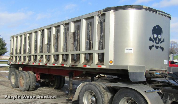 image for item DE5954 1976 Schien end dump trailer