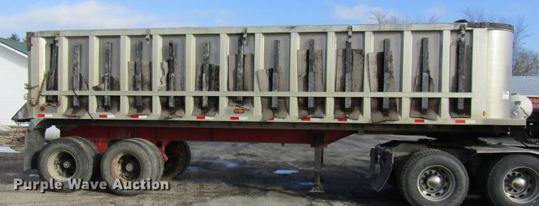 image for item DE5954 1976 Schien end dump trailer