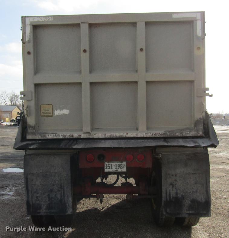 image for item DE5954 1976 Schien end dump trailer