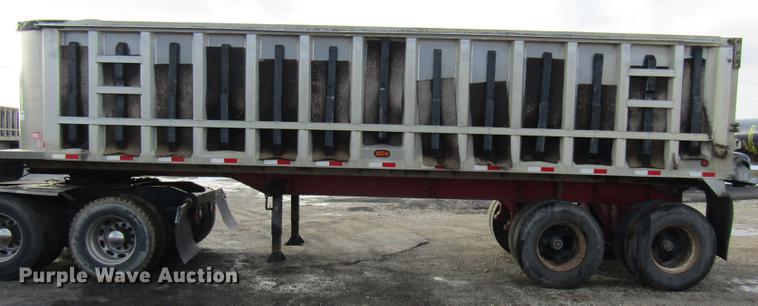 image for item DE5954 1976 Schien end dump trailer
