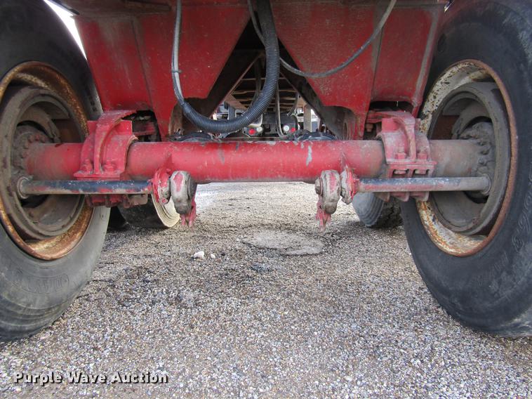 image for item DE5954 1976 Schien end dump trailer