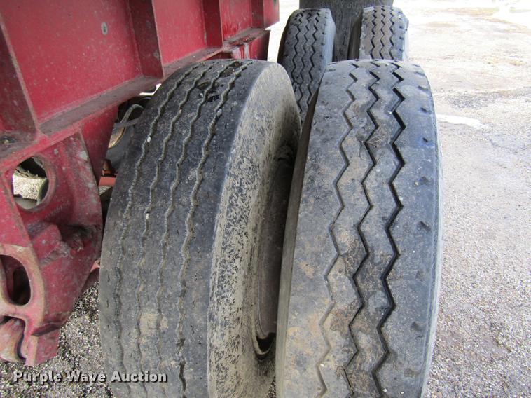 image for item DE5954 1976 Schien end dump trailer