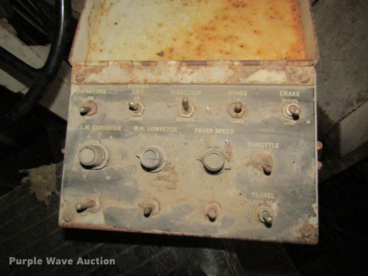 image for item DE5956 Cedarapids BSF531 paver