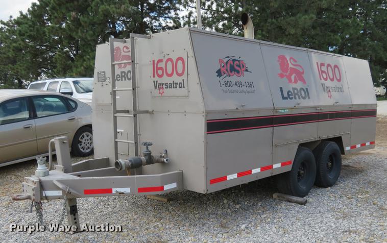 image for item DE6396 1995 Leroi 1600 Versatrol air compressor