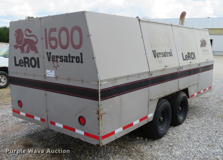 image for item DE6396 1995 Leroi 1600 Versatrol air compressor