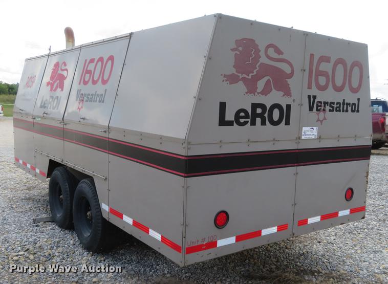 image for item DE6396 1995 Leroi 1600 Versatrol air compressor