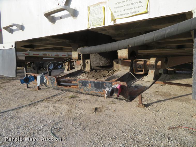 image for item DE6532 1995 Vantage S-102-SS end dump trailer