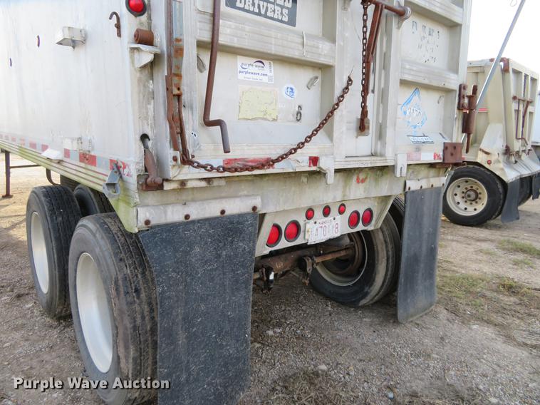 image for item DE6532 1995 Vantage S-102-SS end dump trailer
