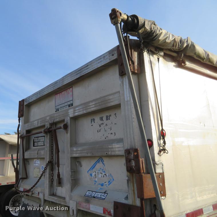 image for item DE6532 1995 Vantage S-102-SS end dump trailer