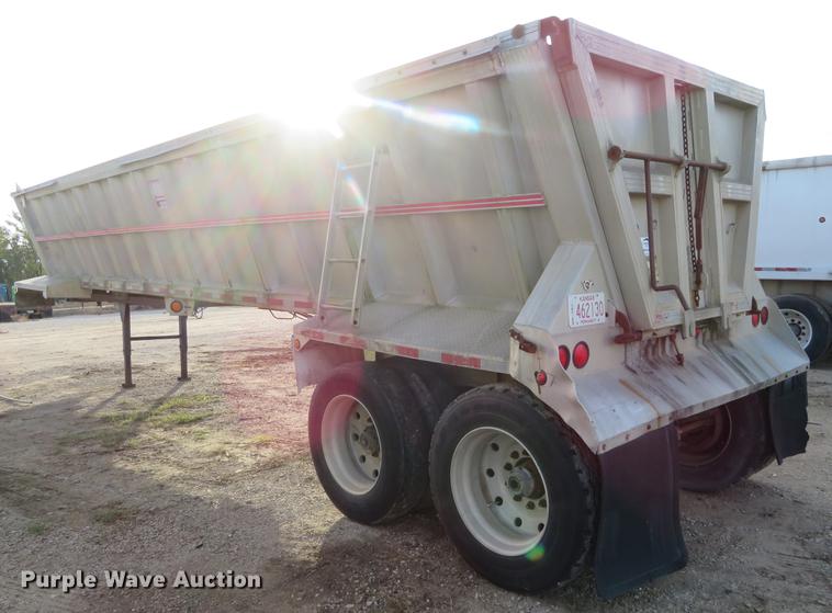 image for item DE6533 1995 Vantage SV-102 end dump trailer