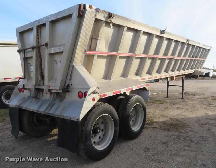 image for item DE6533 1995 Vantage SV-102 end dump trailer