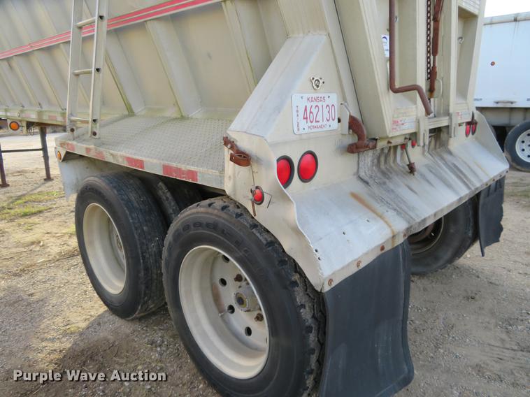 image for item DE6533 1995 Vantage SV-102 end dump trailer