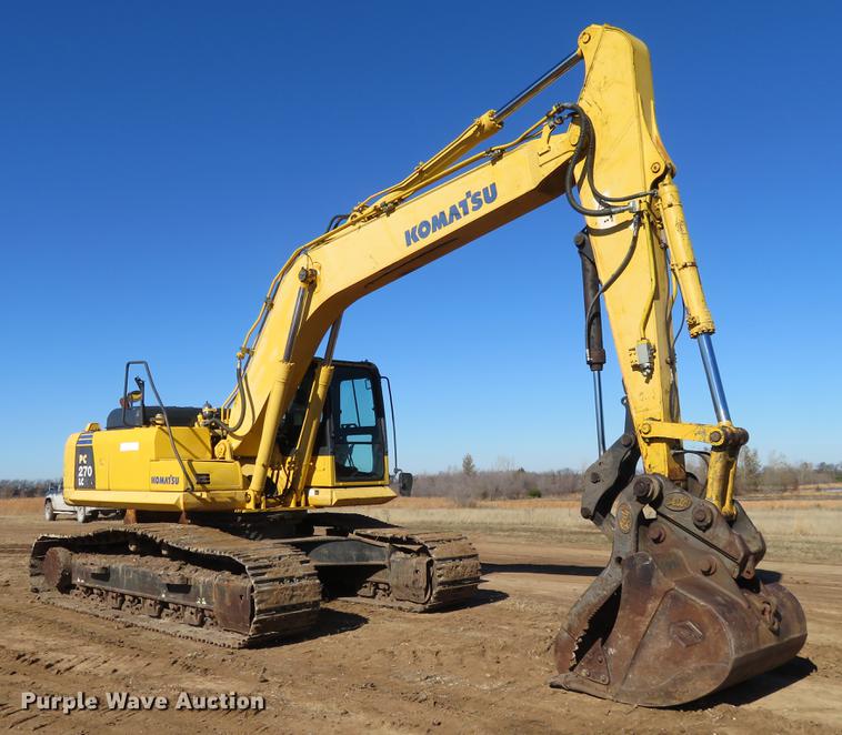 image for item DE6553 2007 Komatsu PC270LC-8 excavator