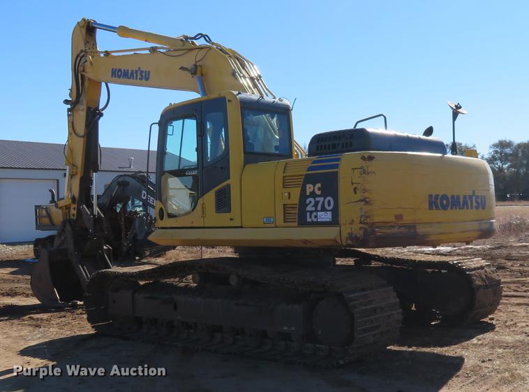 image for item DE6553 2007 Komatsu PC270LC-8 excavator