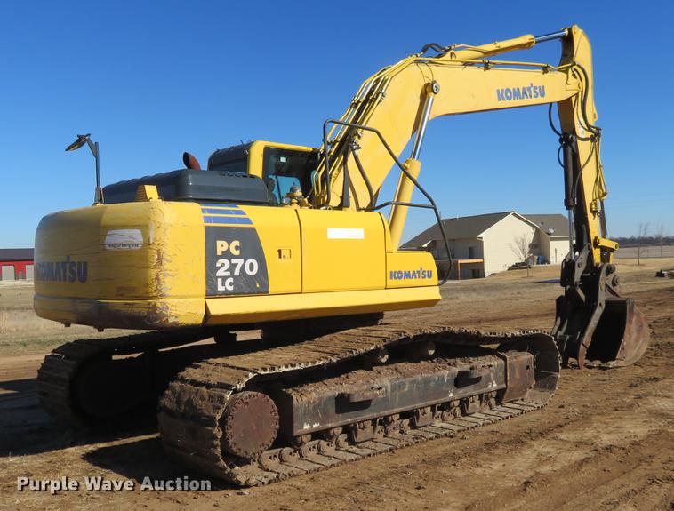 image for item DE6553 2007 Komatsu PC270LC-8 excavator