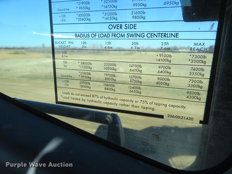 image for item DE6553 2007 Komatsu PC270LC-8 excavator