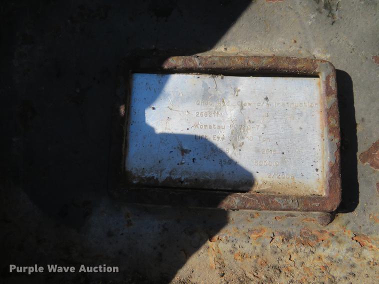 image for item DE6553 2007 Komatsu PC270LC-8 excavator