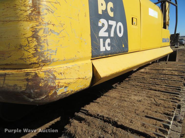 image for item DE6553 2007 Komatsu PC270LC-8 excavator