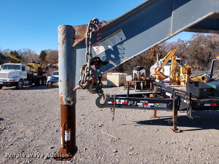 image for item DE6570 2008 Belshe DT22 equip. trailer