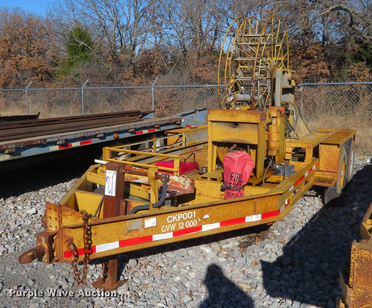 image for item DE6571 1993 Belshe T-1 utility trailer