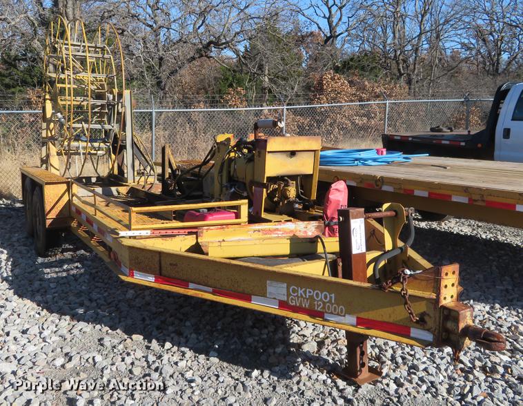 image for item DE6571 1993 Belshe T-1 utility trailer