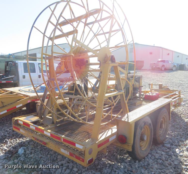 image for item DE6571 1993 Belshe T-1 utility trailer