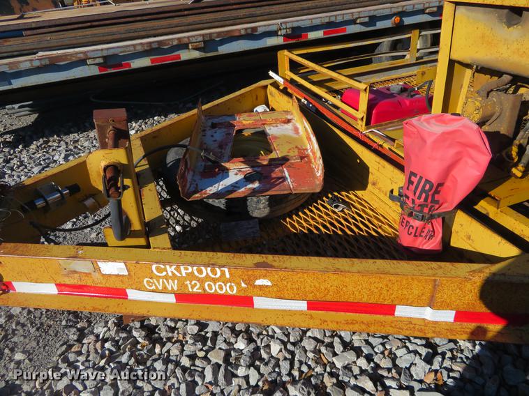 image for item DE6571 1993 Belshe T-1 utility trailer