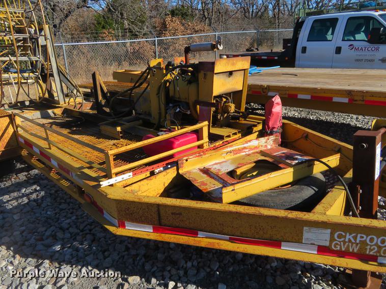 image for item DE6571 1993 Belshe T-1 utility trailer