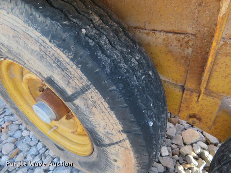 image for item DE6571 1993 Belshe T-1 utility trailer