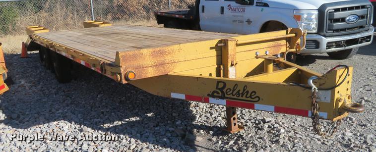 image for item DE6572 2013 Belshe FB9T equipment trailer