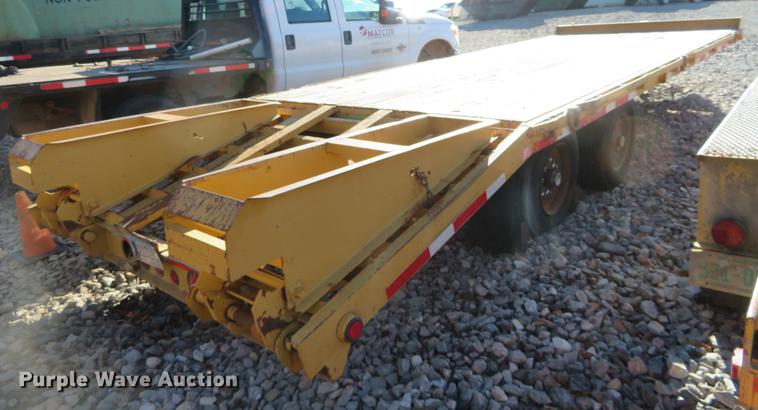 image for item DE6572 2013 Belshe FB9T equipment trailer