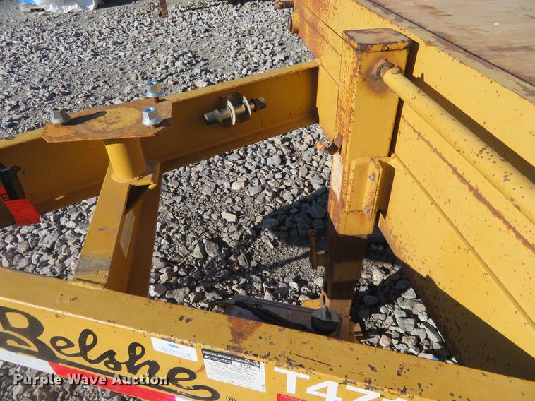 image for item DE6572 2013 Belshe FB9T equipment trailer