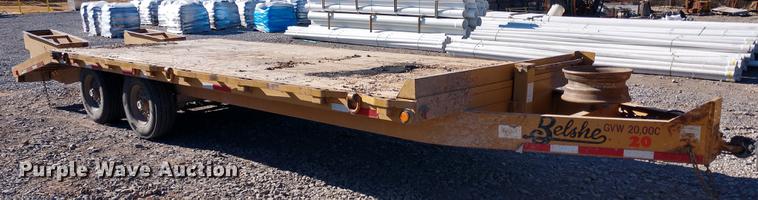 image for item DE6575 2011 Belshe FB9T equipment trailer
