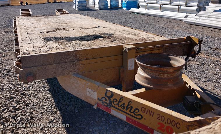 image for item DE6575 2011 Belshe FB9T equipment trailer