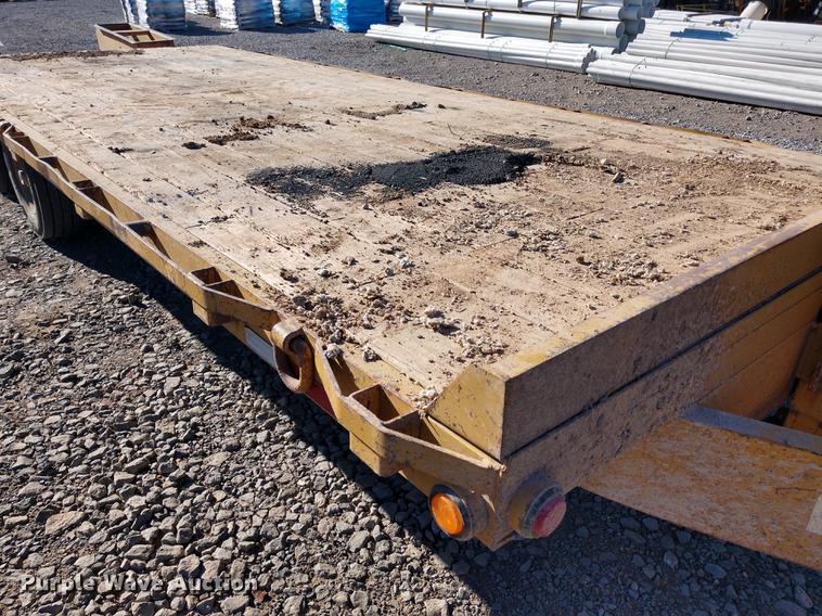 image for item DE6575 2011 Belshe FB9T equipment trailer